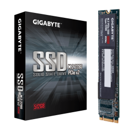GIGABYTE M.2 PCIe 512GB SSD 